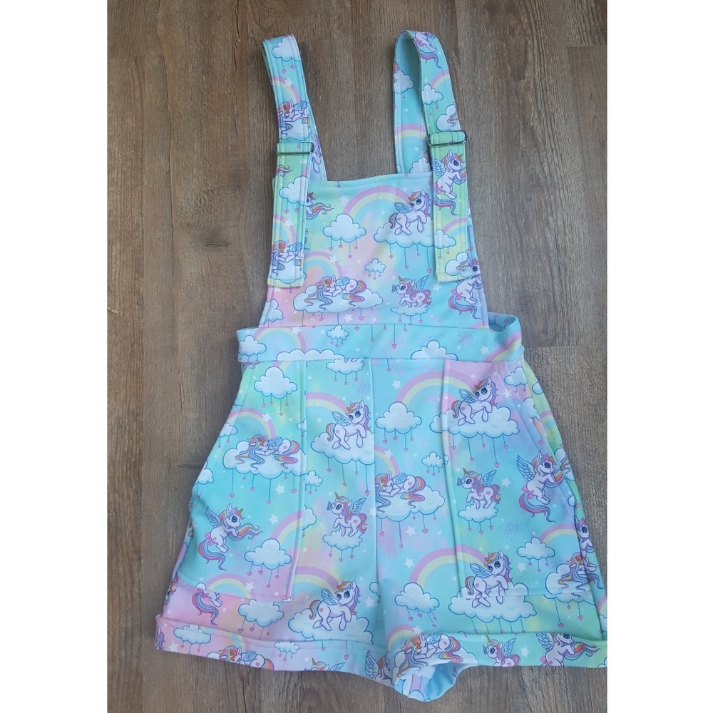So Cute I Could Puke Black Milk Clothing overalls
